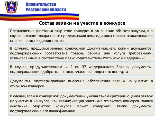 Как сделать конкурсную документацию для открытого конкурса Как сделать конкурсную документацию для открытого конкурса